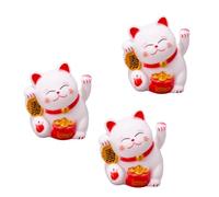 Gatuida 3Pcs Cat Cake Topper Cute Cartoon Cake Adornment for Baking Vinyl Material for Cupcakes and Desserts for Home and Garden Decoration