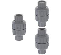 Gatuida 3pcs Check Valve Vacuum Check Valve in-line Quick-Connect Design Easy Installation
