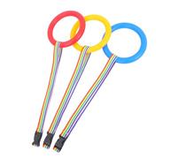 Gatuida 3Pcs Child Safety Walking Rope Leash with Comfortable Grip and Sturdy Plastic Fiber Material for Kindergartens and Visiting Parks to Keep Boys and Girls Safe and Line