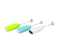 Gatuida 3pcs DIY Epoxy Resin Stirring Bars Handheld Mixer with Ergonomic Handle for Glitter Tumblers and Paint Mixing Non Electric Stirring Tools in Green Blue White