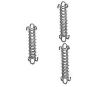Gatuida 3pcs Dog Leash Shock Absorbing Spring for Heavy Duty Use Stainless Steel Bungee Leash Spring for Camping Training and Anxious Dogs Provides Freedom and Comfort