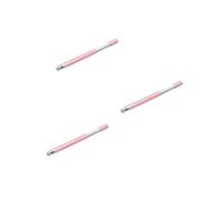 Gatuida 3pcs Double Stylus Metal Capacitive Pen for Tablets Phones Double End Screen Pen Disc Tip for Writing Drawing Email
