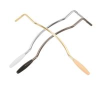 Gatuida 3pcs Electric Guitar Whammy Bar 6mm Single Tremolo Bridge Arm with Tip Curved Tremolo Whammy Arm Guitar Accessory