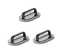 Gatuida 3pcs Emery Brush Sponge Kitchen Scrubbers Sponges Rust Eraser Stain Remover Nano Diamond Cleaning Brush for Bowl Pot Pan Plate Bathtub Wall Shower Tile Sink Comfortable Handle