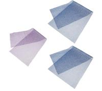 Gatuida 3pcs Exfoliating Back Scrubber Nylon Shower Strips for Deep Pore Cleaning and Gentle Dirt Removal Assorted Colour Bathing Accessories for Home Shower Random Color