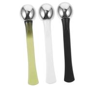 Gatuida 3pcs Eye Scooping Massage Stick for Facial Makeup for under Eye Cream Application and Dark Circles Relief