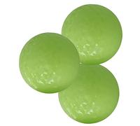 Gatuida 3Pcs Fluorescent Golf Balls Luminous Night Playthings Soft Glow the Dark Balls for Outdoor Training Stylish Decorative Playthings for Golf Lovers