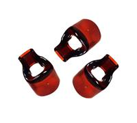 Gatuida 3pcs Flute Replacement Mouthpieces Resin Blow Aid Accessories Suitable for 23mm Diameter Flutes No Peculiar Smell for Beginners and Professional Players