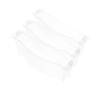 Gatuida 3pcs Grease Catcher Pan Grease Cup Holders Replacement Deep Drip Pan Plastic Oil Tray Catcher Box Oil Collector Cup for Cooking Range Hood