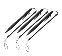 Gatuida 3pcs High Sensitivity Stylus Pen Elastic Anti-lost Lanyard for Resistive Touchscreen Tablets Drawing Pens for Artists and Students, Black