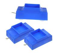 Gatuida 3pcs Inclined Trolley Mechanics Teaching Tools Plastic Physics Experiment Cart Model for School Science Exploration Educational Laboratory Equipment for Learning