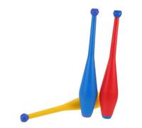 Gatuida 3pcs Juggling Club Pins Lightweight High Friction Grip Acrobatic Sticks for Adults Training Shows Outdoor Activities Professional Juggling Props