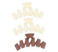 Gatuida 3pcs Large Hair Claw Clips for Women Bath Hair Clips with Strong Hold for Bathroom Travel and Everyday Use