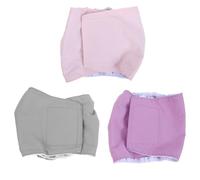 Gatuida 3pcs Male Dog Belly Bands, Small Puppy Training Diapers, Washable Pet Wraps, Pomeranian Urinary Protection Wraps for Home and Travel