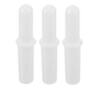 Gatuida 3Pcs Meat Grinder Pusher Tamper Stick Heavy Duty Plastic Meat Stuffer Attachment for Sausage Maker Easy Cleaning White