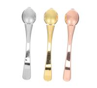 Gatuida 3pcs Metal Eye Cream Applicator Convenient Eye Massager for Puffiness Dark Circles and Wrinkles for Skincare Routine and Travel