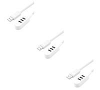 Gatuida 3pcs Multi-port Hub Phone Charger Hub Charger Extension Line Compact for Desktop and Notebook