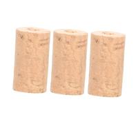Gatuida 3pcs Natural Wood Piccolo Corks Protective Corks for Piccolo Wind Instrument Accessories Music Instrument for Band and Orchestra Use
