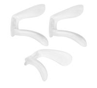 Gatuida 3pcs Nose Pads Universal Pads for Eye Glasses Stick on Pads for Eyeglasses Anti-Slip Pads Spectacle Pads Glasses Eyeglasses Sunglasses Upgraded Support Thin Silica Gel Transparent