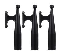 Gatuida 3pcs Nylon Boat Hook Head: Dock Anchor Holder For Yacht Kayak Dinghy - Replacement Marine Dock Hook End Lifeboat Sailing Hardware