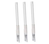 Gatuida 3pcs Oil Based Tattoo Eyebrow Pen Precise Fine Tip Position Marker for Microblading and Makeup Mapping Professional Brow Mapping Tool for Accurate Contouring