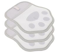 Gatuida 3pcs Pet Hair Removal Grooming Gloves with Elastic Wristband Reusable Electrostatic Mitt for Cats and Dogs Efficient Hair Shedding Remover for Couch Carpet Furniture Suitable