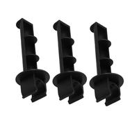 Gatuida 3pcs Plastic Toilet Paper Holder for Commode Chair Space-Saving Tissue Stand for Elderly and Nursing Patient Use Easy Installation for Home and Public Bathroom Toilets