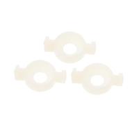 Gatuida 3pcs Plastic Trumpet Spring Plates Small Size Valve Spring Pads Replacement Parts for Alto Horn and Cornet, Brass Instrument Accessories for Band Performance