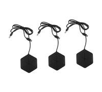 Gatuida 3pcs Port Usb Hub Adapter Otg Function Lightweight and Multi-usb Adapter for High-speed Data Transfer for Laptops and Black Type-c Compatibility