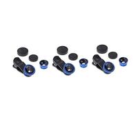 Gatuida 3pcs Portable Cell Phone Camera Lens Super Wide Angle Macro Fisheye Clip for Smartphone Camera Lens Phone Accessories and