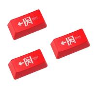 Gatuida 3pcs Replacement Backspace Key Cap for Mechanical Keyboards Design Material Fit for Gaming Keyboards and