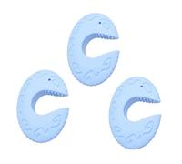 Gatuida 3pcs Silicone Door Stopper for Home Safety Door Stop with Unique Non-Slip Design to Prevent Finger Pinch Easy to Use Without Tools Blue