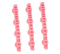 Gatuida 3Pcs Silicone Makeup Brush Drying Holder with Suction Cups Elastic Cosmetic Brush Rack for Different Wall and Tabletop Mount Protects Bristles Shape After Washing Organizer for