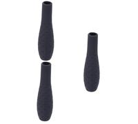 Gatuida 3pcs Silicone Stylus Grip Protective Cover Sleeve Holder for Digital Pen Fits Black Pencil Case for Pad Stylus Use