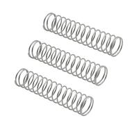 Gatuida 3pcs Silver Trumpet Button Springs Set Musical Instrument Replacement Fittings Small Size Trumpet Piston Valve Accessories for Repair and Maintenance