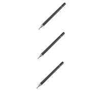 Gatuida 3pcs Smartphone Pen Capacitive Stylus Disc Tip for Precise Writing Drawing Mobile Devices Compatible and Tablets Black