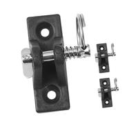 Gatuida 3PCS Stainless Steel Boat Top Fittings Bimini Hinge with Pin and Ring Hardware for Yacht Shade Canopy Support Stable Arch Design Easy Installation Compatible with Various Boat
