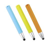Gatuida 3pcs Stylus Pens Soft Tip Capacitive Touch Screen Pen for Tablets Phones Lightweight Portable for Learning Drawing Creative Activities Sky Blue Fluorescent Green