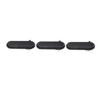 Gatuida 3pcs Stylus Screen Pencil Case Black Study Storage Accessories Carrying Case Pencil