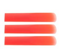 Gatuida 3pcs Synthetic Alto Saxophone Reeds Resin Sax Reed for Student Beginner Jazz Concert Performance Musical Instrument Accessories