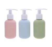 Gatuida 3pcs Travel Containers for Toiletries: 100ml Cosmetics Containers - Leak Proof Refillable Jar for Toiletries Cream Lotion Eye Cream Liquid Foundation Shampoo