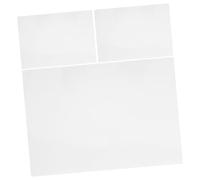 Gatuida 3pcs UV Testing Cards Outdoor Sun Protection Test Cards for Car Sunscreen Intensity Evaluation PVC White