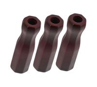 Gatuida 3pcs Wood Foosball Handles Octagon Non-slip Replacement Rod Handles for Table Soccer Game Accessories Natural Finish Tabletop Parts Repair