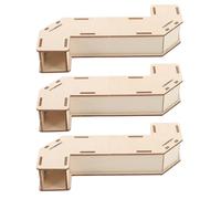 Gatuida 3pcs Wooden Periscope - Handmade Kids Learning Toys Optical Physics Learning Tool For Children Toddler Outdoor Exploration