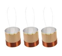 Gatuida 3pcs Woofer Voice Coil For Bass Speaker - 38.5mm 1.5"Copper Wire Replacement Speaker Voice Coil Repair For Sound Systems And Audio Equipment 3.5Ω