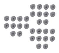 Gatuida 3sets Dishwasher Lower Basket Wheel Part Universal Repairing Wheel for Dishwasher Simple Operation Use Fit 10pcs*3