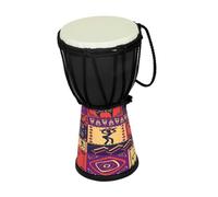 Gatuida 4 Inch Djembe Hand Drum Lightweight Pvc Artificial Goatskin Sturdy Musical Instrument Suitable for Children Beginners Classroom Music Events