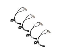 Gatuida 4 Pcs Nylon Backdrop Clips for Photography Sturdy Elastic Clamps, Minimalist Contemporary Design Clothes Pegs for Background Plate Support in Multiple Scenes