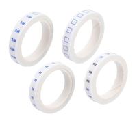 Gatuida 4 Rolls Office Journal Washi Tape for Management and Efficient Planning Writable White Masking Tapes for Weekly Scheduling Scrapbooking Craft Supplies