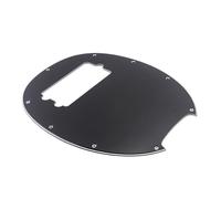 Gatuida 4 String Ply Scratch Plate for Music Man Style Electric Bass Guitar Premium PVC Pickguard with Anti-scratch Protective Films DIY Replacement Accessory